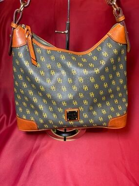 Dooney & Bourke Gretta Collection Signature Logo Shoulder Bag